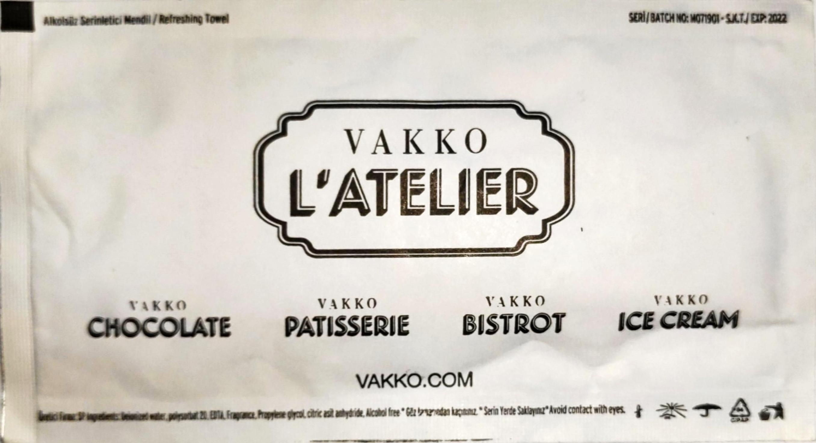 0570 Vakko L'Atelier - Florya